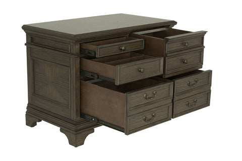Coaster Hartshill 5-drawer File Cabinet Burnished Oak Model 881284