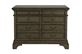 Coaster Hartshill 5-drawer File Cabinet Burnished Oak Model 881284