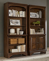 Coaster Hartshill 5-shelf Bookcase Burnished Oak Model 881285