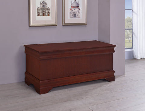 Coaster Pablo Rectangular Cedar Chest Warm Brown Model 900022