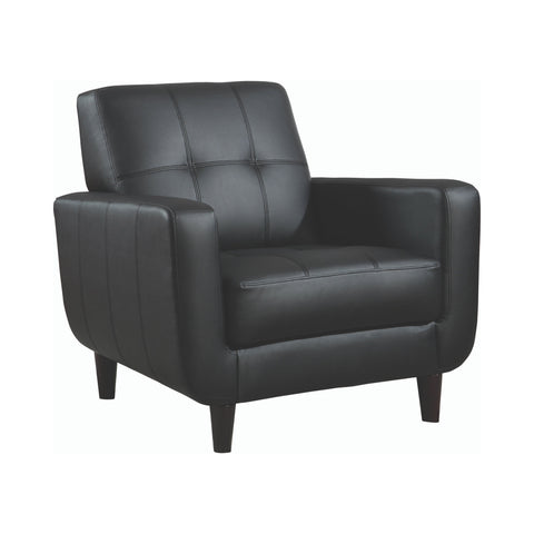 Coaster Aaron Padded Seat Accent Chair Black Model 900204