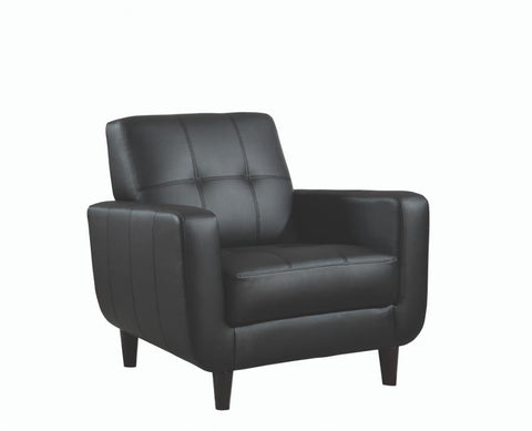 Coaster Aaron Padded Seat Accent Chair Black Model 900204