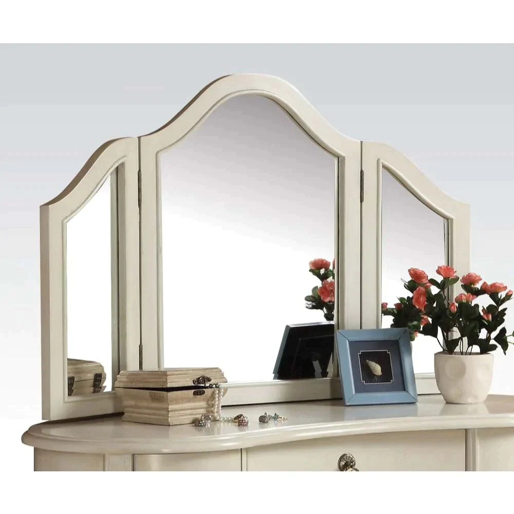 Trini White Vanity Mirror Model 90025 By ACME Furniture
