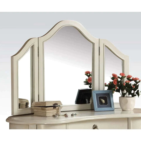 Trini White Vanity Mirror Model 90025 By ACME Furniture