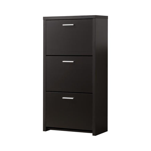 Coaster Vivian 3-drawer Shoe Cabinet Black Model 900604