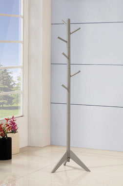 Coaster Devlin Coat Rack with 6 Hooks Grey Model 900632