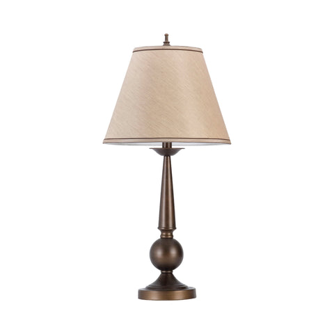 Coaster Ochanko Cone shade Table Lamps Bronze and Beige (Set of 2) Model 901254