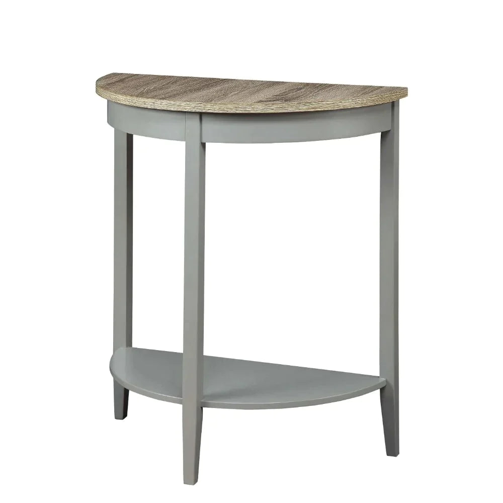 Justino Gray Oak & Gray Accent Table Model 90161 By ACME Furniture