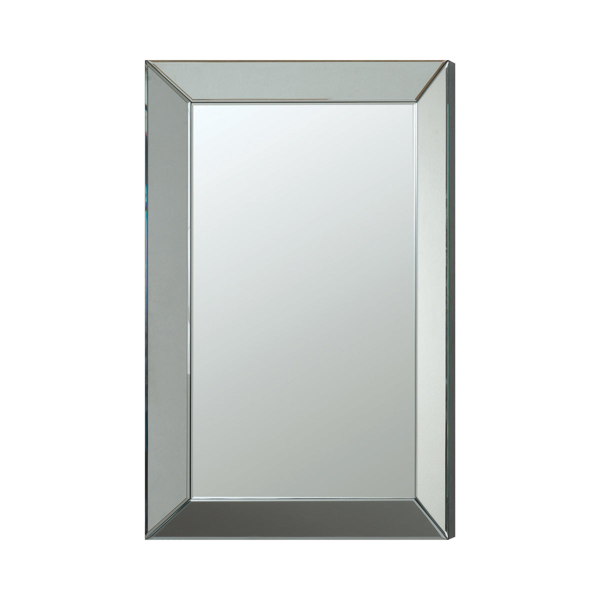 Coaster Pinciotti Rectangular Beveled Wall Mirror Silver Model 901783