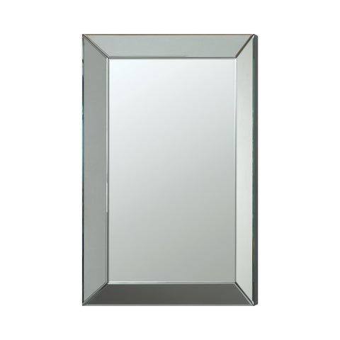 Coaster Pinciotti Rectangular Beveled Wall Mirror Silver Model 901783
