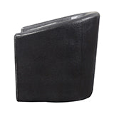 Coaster Turner Upholstery Sloped Arm Accent Swivel Chair Dark Brown Model 902098