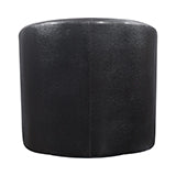 Coaster Turner Upholstery Sloped Arm Accent Swivel Chair Dark Brown Model 902098