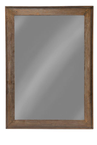 Coaster Odafin Rectangle Floor Mirror Distressed Brown Model 902770