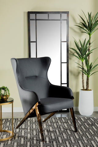 Coaster Walker Upholstered Accent Chair Slate and Bronze Model 903053