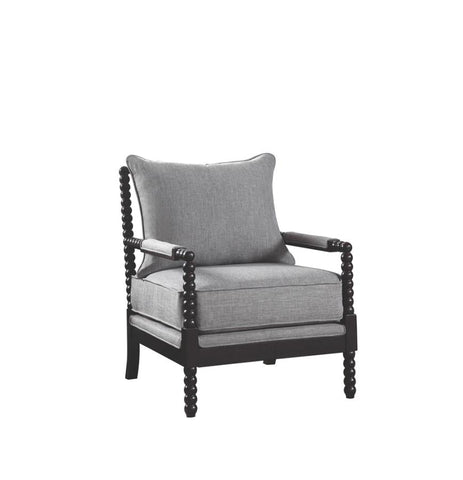 Coaster Blanchett Cushion Back Accent Chair Grey and Black Model 903824