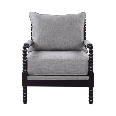 Coaster Blanchett Cushion Back Accent Chair Grey and Black Model 903824