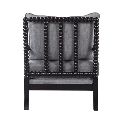 Coaster Blanchett Cushion Back Accent Chair Grey and Black Model 903824