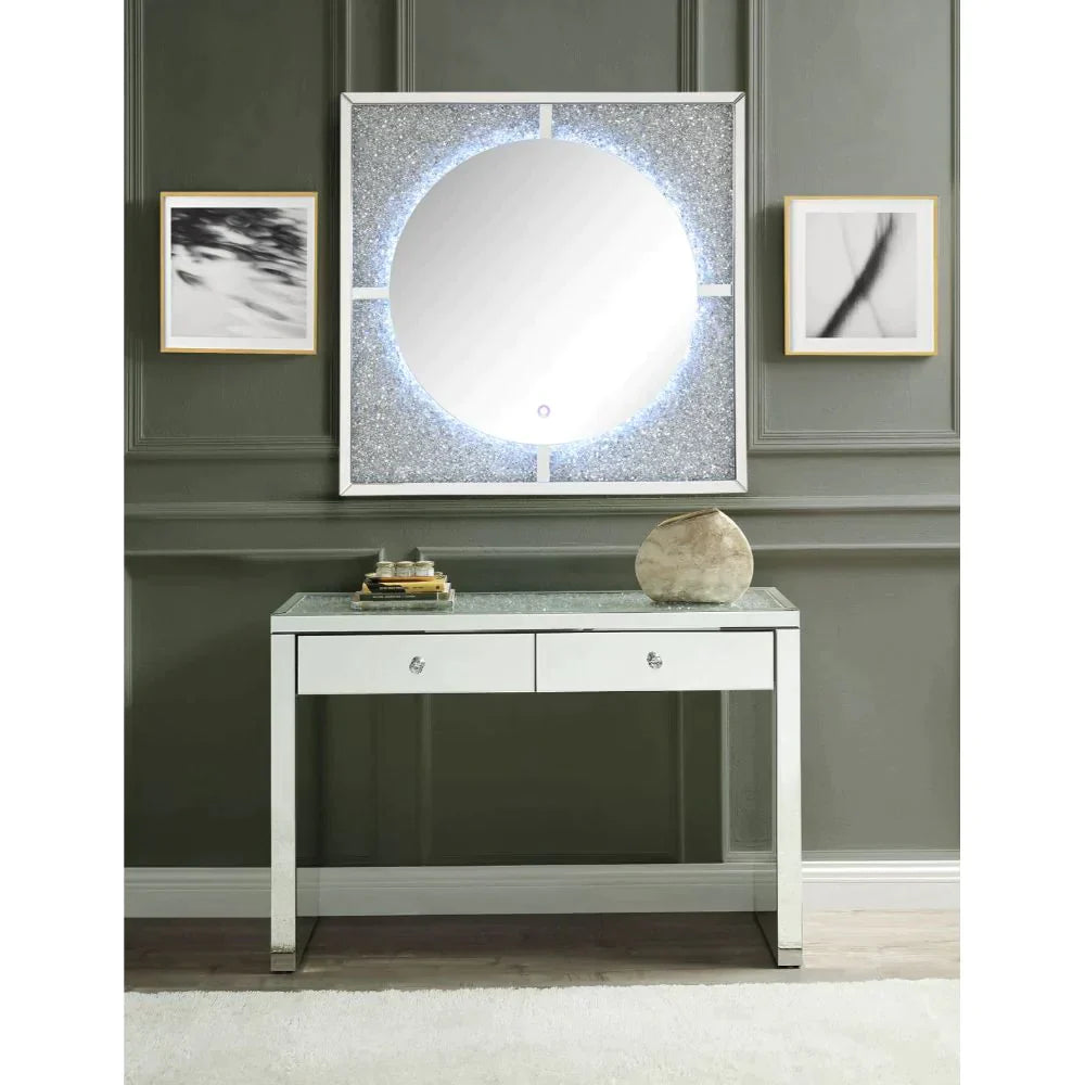 Nowles Mirrored & Faux Stones Wall Decor Model 97592 By ACME Furniture