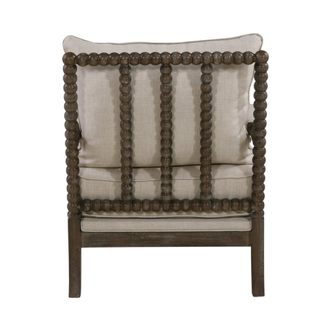 Coaster Blanchett Cushion Back Accent Chair Beige and Natural Model 905362