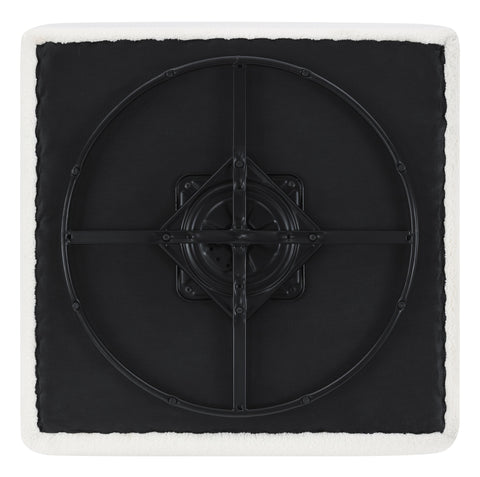 Coaster Cobie Upholstered Swivel Armless Chair Natural Model 905723