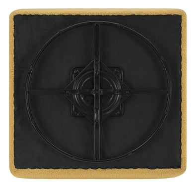 Coaster Cobie Upholstered Swivel Armless Chair Mustard Model 905724