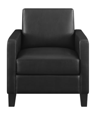 Coaster Julio Upholstered Accent Chair with Track Arms Black Model 909478