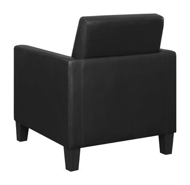 Coaster Julio Upholstered Accent Chair with Track Arms Black Model 909478