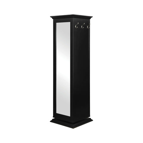 Coaster Robinsons Swivel Accent Cabinet with Cork Board Black Model 910083