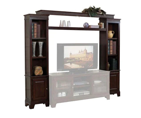Halden Merlot Entertainment Center Model 91090_KIT By ACME Furniture
