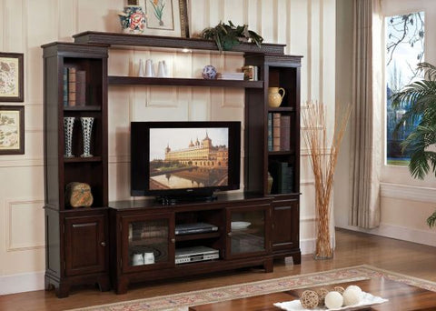 Halden Merlot Entertainment Center Model 91090_KIT By ACME Furniture