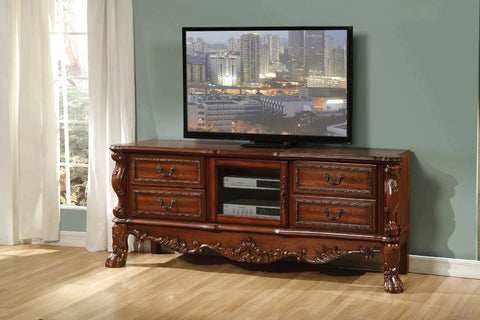 Dresden Cherry Oak TV Stand Model 91338 By ACME Furniture