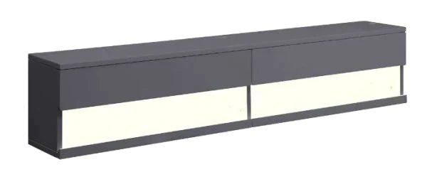 Ximena LED & Gray Finish TV Stand Model 91347 By ACME Furniture