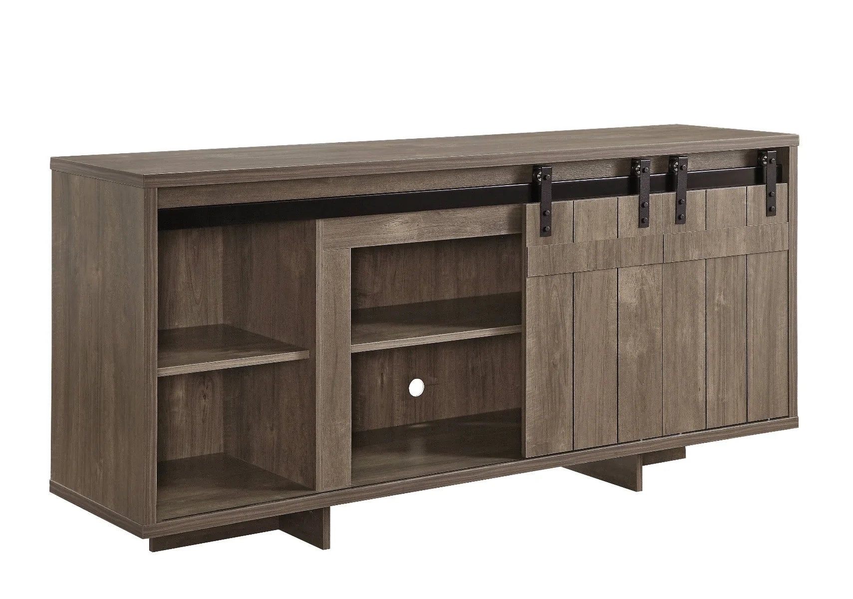 Bellarosa Gray Washed TV Stand Model 91608 By ACME Furniture