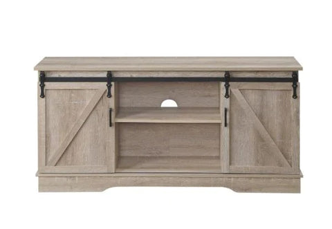 Bennet Oak Finish TV Stand Model 91857 By ACME Furniture
