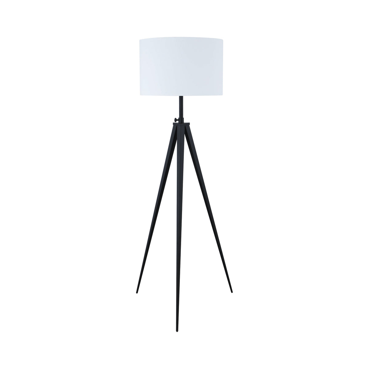 Coaster Harrington Tripod Legs Floor Lamp White and Black Model 920074