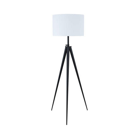 Coaster Harrington Tripod Legs Floor Lamp White and Black Model 920074