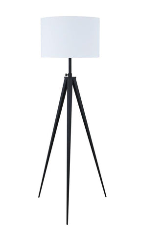 Coaster Harrington Tripod Legs Floor Lamp White and Black Model 920074