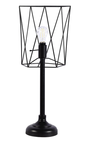 Coaster Mayfield Metal Slender Torch Table Lamp Black Model 920197