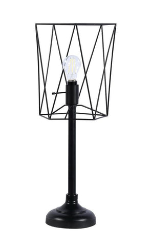 Coaster Mayfield Metal Slender Torch Table Lamp Black Model 920197
