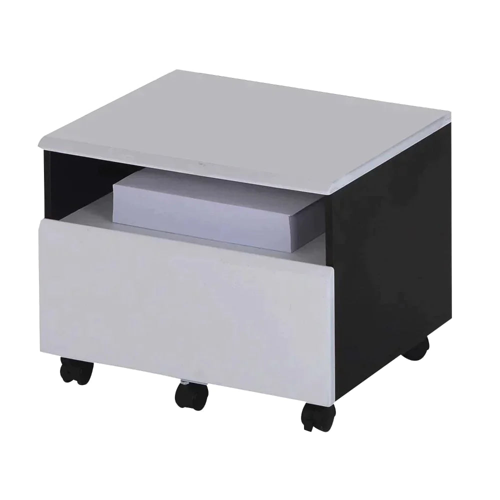 Ellis Black & White File Cabinet Model 92073 By ACME Furniture