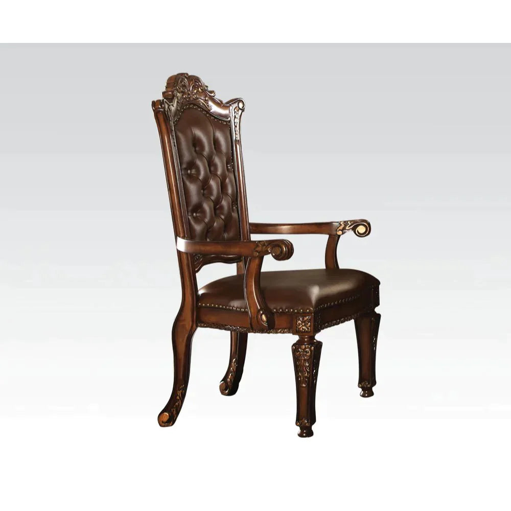 Vendome PU & Cherry Executive Office Chair Model 92126 By ACME Furniture