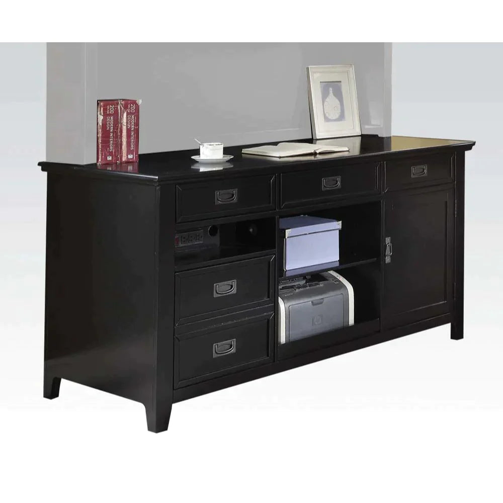 Pandora Black Office Cabinet Model 92262 By ACME Furniture