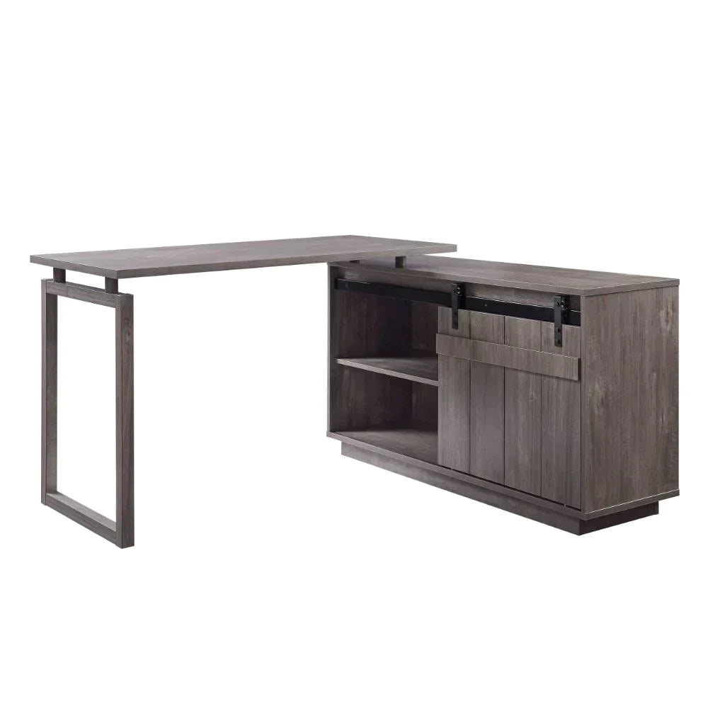 Bellarosa Gray Washed Desk Model 92270 By ACME Furniture
