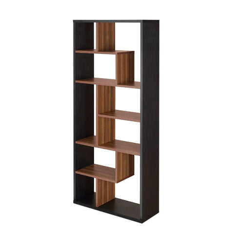 Mileta II Black & Walnut Bookshelf Model 92358 By ACME Furniture