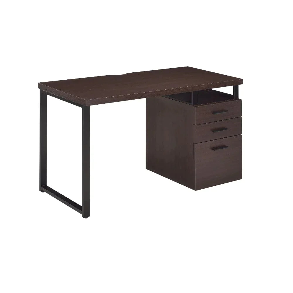Coy Dark Oak Desk Model 92388 By ACME Furniture