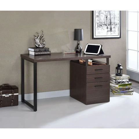 Coy Dark Oak Desk Model 92388 By ACME Furniture