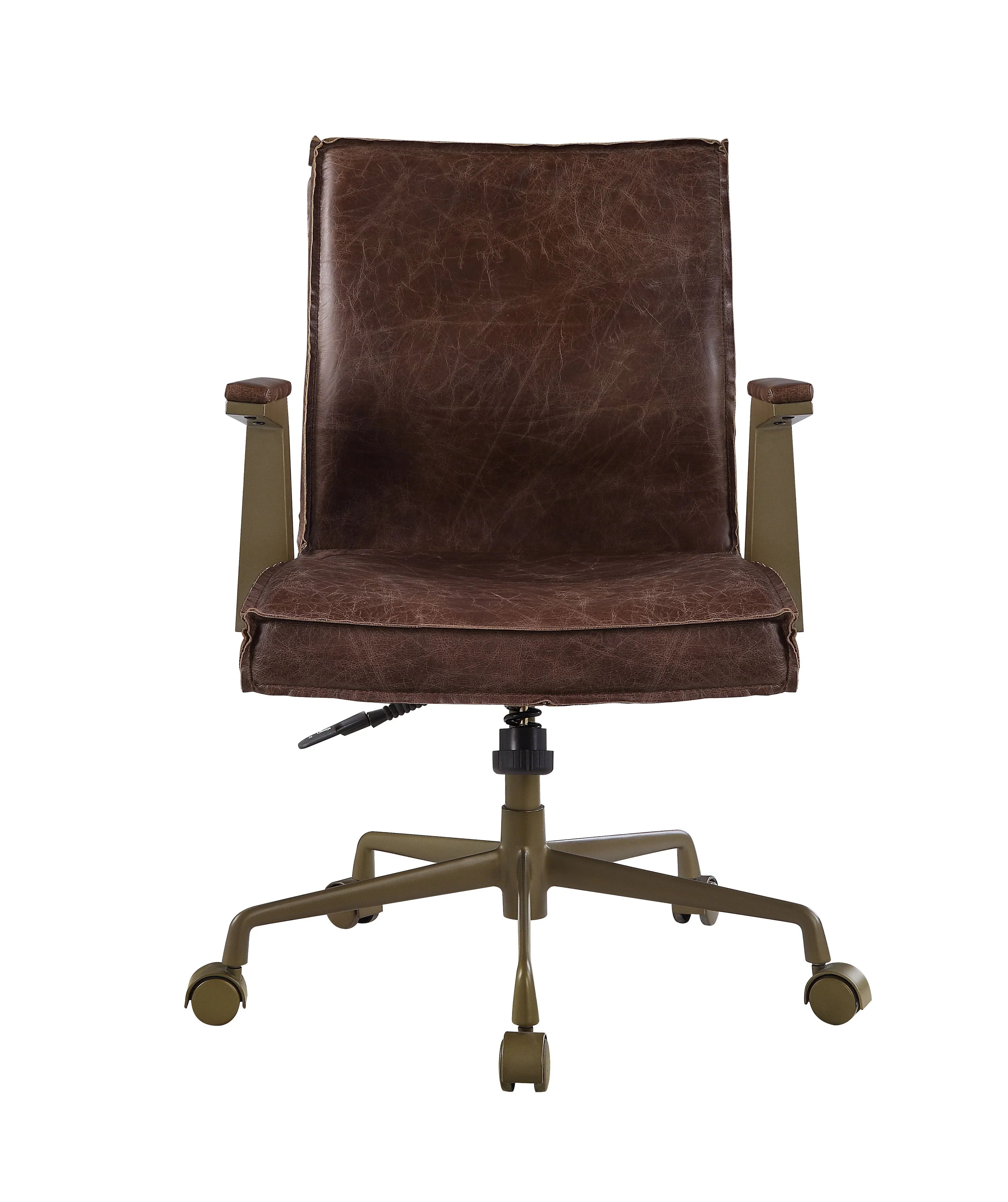 Attica Espresso Top Grain Leather Executive Office Chair Model 92483 By ACME Furniture