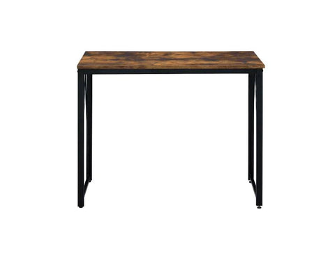 Zaidin Weathered Oak & Black Finish Writing Desk Model 92600 By ACME Furniture