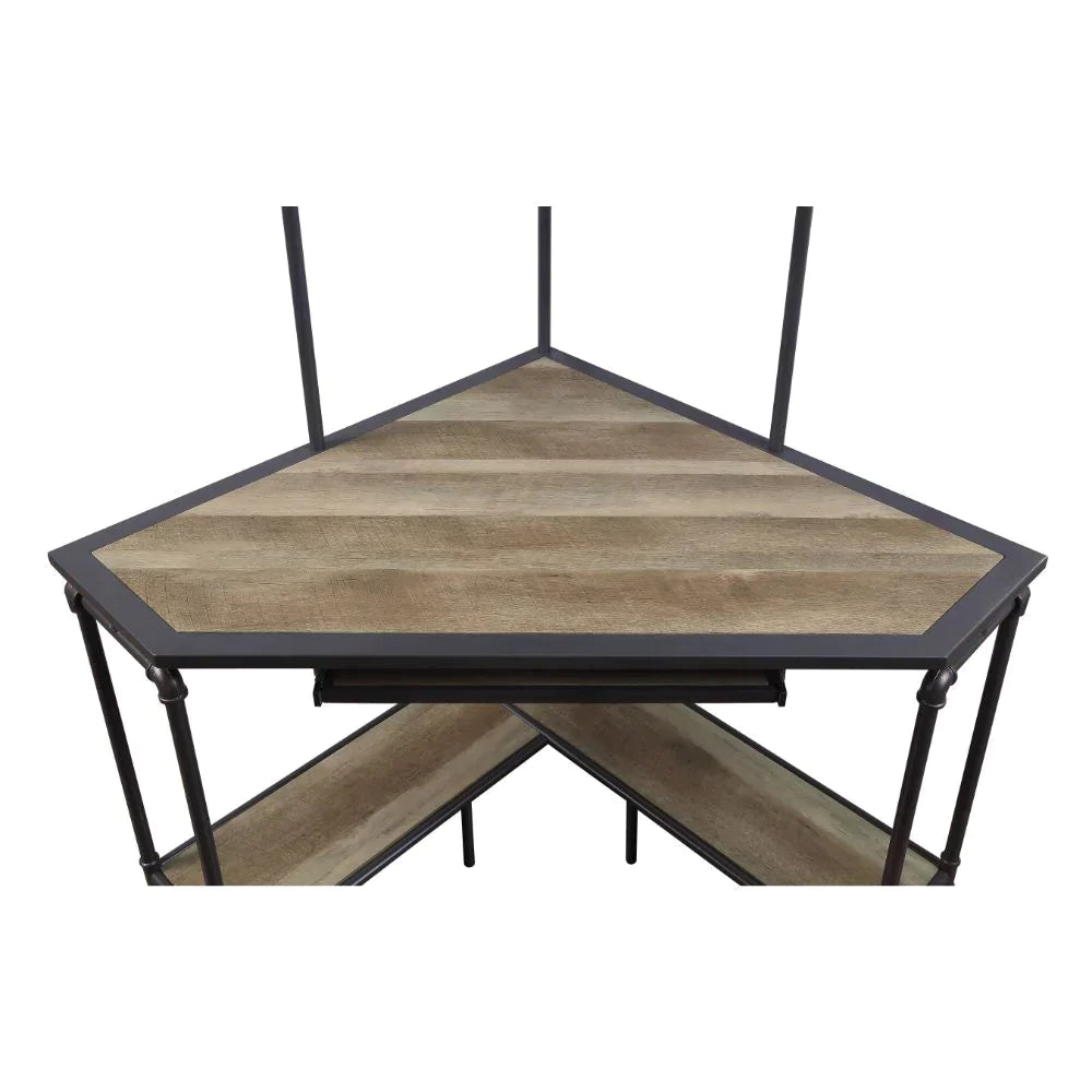 Deliz Sand gray Desk Model 92620 By ACME Furniture