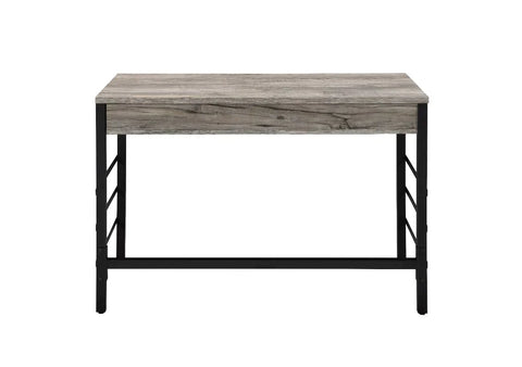 Disho Light Weathered Oak & Black Finish Desk Model 92720 By ACME Furniture